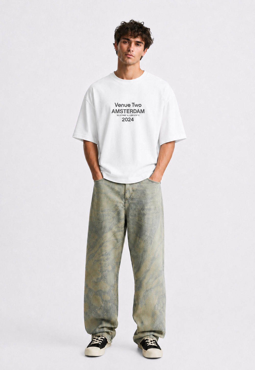 Men’s box tee