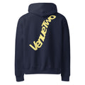 Oversized heavyweight hoodie with branding